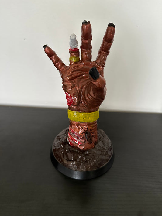 Rotting hand flesh bronze